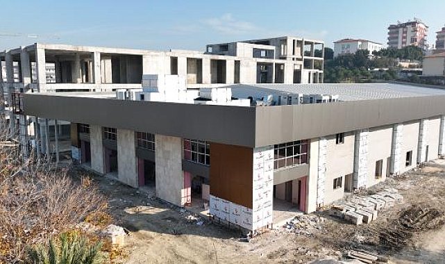 Serik Düğün Salonu projesinin yüzde 90'ı tamamlandı