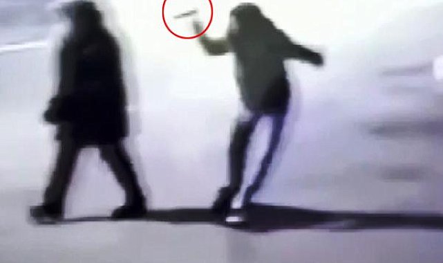 Sokakta yürüyen Eşe'yi sırtından bıçaklayan sanığa tahliye