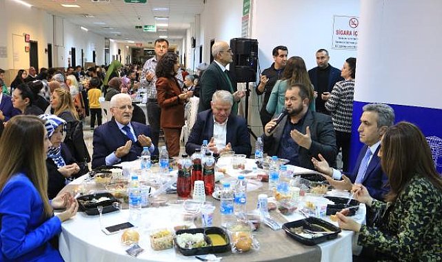 Adliye personeli iftarda bir araya geldi