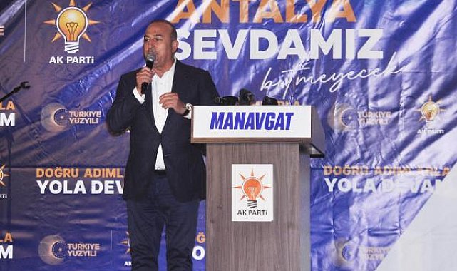 Bakan Çavuşoğlu, Manavgat SKM'yi açtı