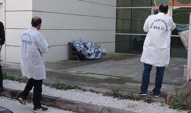 Hastane bahçesinde ölü bulundu