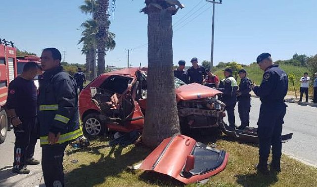 Manavgat'ta kaza: 1 yaralı