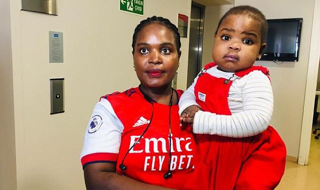 Ugandalı minik Ariana, Antalya'da şifa buldu