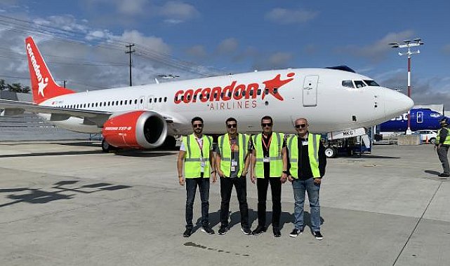 Corendon Airlines yeni nesil uçağını teslim aldı