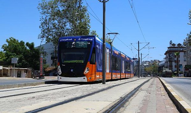 Doğu Garajı-Meydan arasındaki tramvay hattına 3 aylık bakım