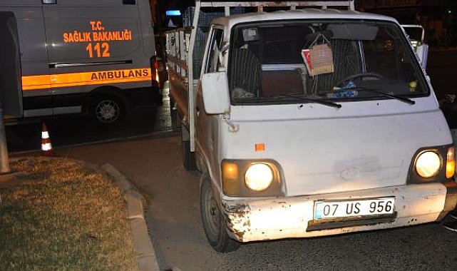 Gazipaşa'da kaza: 1 yaralı