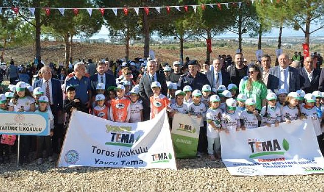 Manavgat yangın alanında 5 milyon 170 bin fidan toprakla buluştu