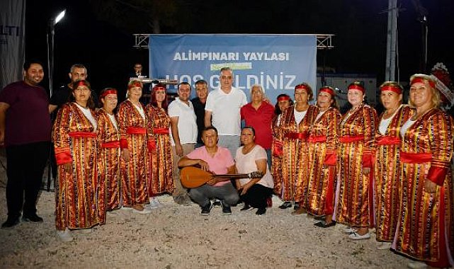 Başkan Esen, yayla şenliğinde maniyle karşılandı