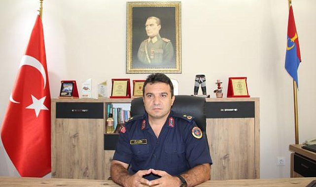 Binbaşı Erkan Özgür, görevine başladı
