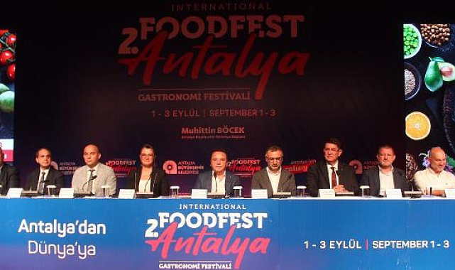 FoodFest Antalya, 1 Eylül'de başlıyor