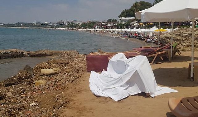 İsveçli turist Side'de boğuldu