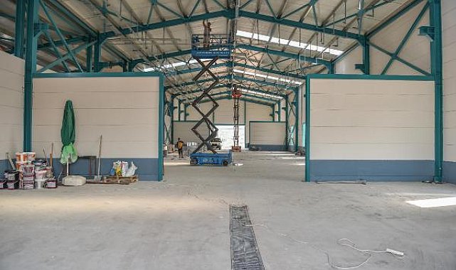 Kepez'den fabrika gibi atölye