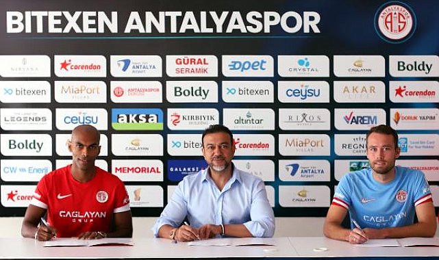Sander Van de Streek ve Naldo Antalyaspor'da