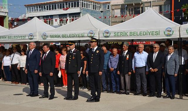 Serik'te Zafer Bayramı kutlandı