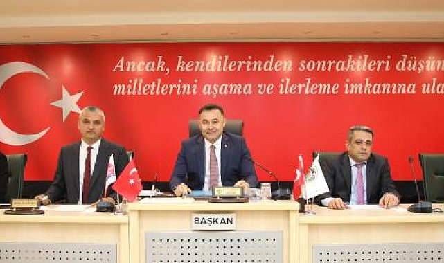 Alanya Belediyesi'nde yılın ilk meclisi