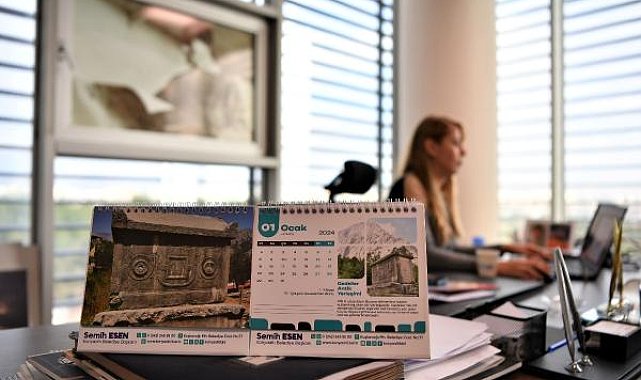 Konyaaltı'nın antik kentleri 2024 takviminde