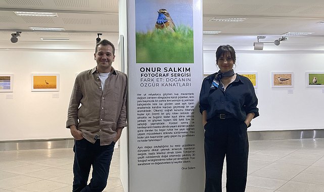 Doğanın özgür kanatları için 'fark et' sergisi