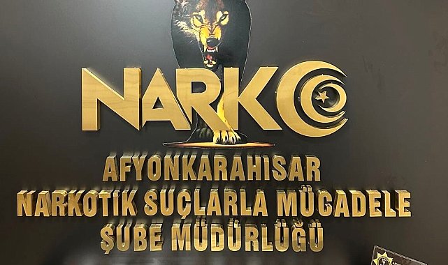 Afyonkarahisar'da uyuşturucu operasyonunda 2 tutuklama