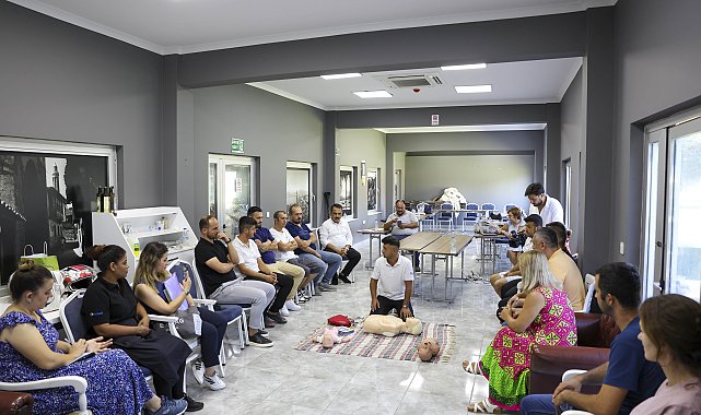 EKDAĞ personeline ilk yardım eğitimi