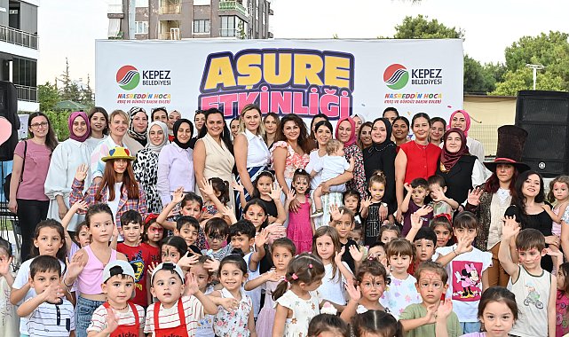 Kepez'de aşureler çocukların neşesiyle paylaşıldı