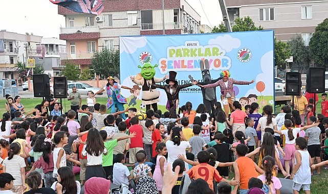 Kepez'in parkları renkli etkinliklerle şenleniyor