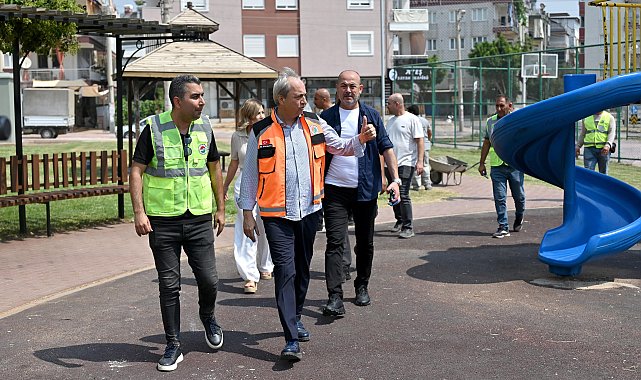 Kepez'in parkları yenileniyor