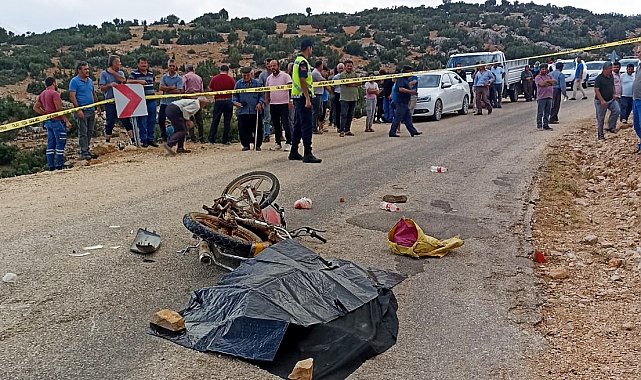 Korkuteli'de motosiklet kazası: 1 ölü