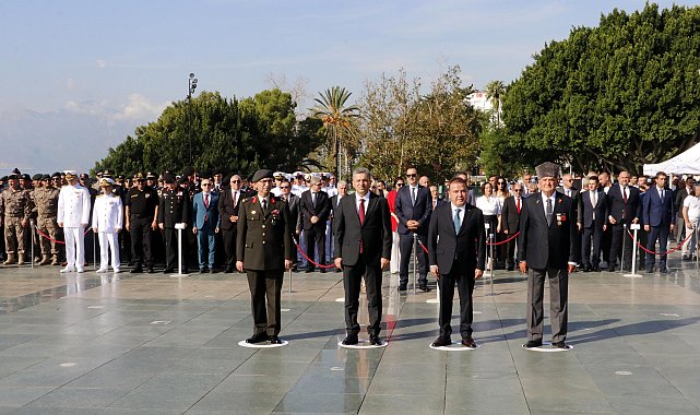 Antalya'da Gaziler Günü kutlandı