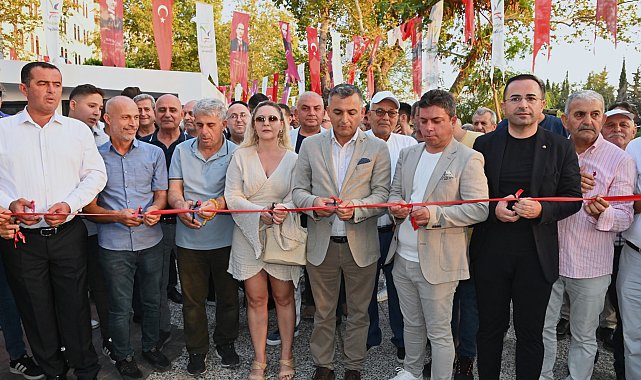 Manavgat Belediyesi emekli kahvesi açıldı