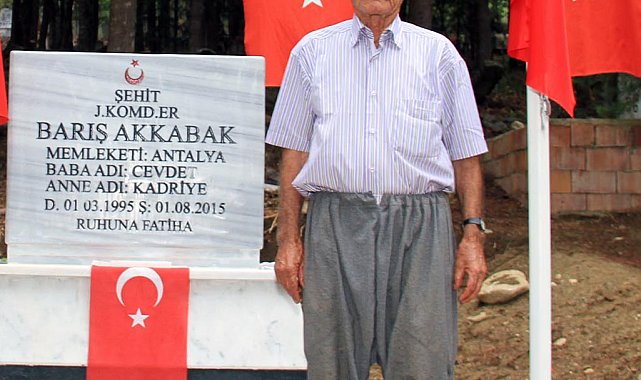 Şehidin dedesi yaşamını yitirdi