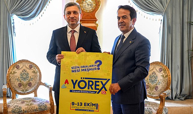 Vali Şahin ve Başkan Böcek'e YÖREX daveti