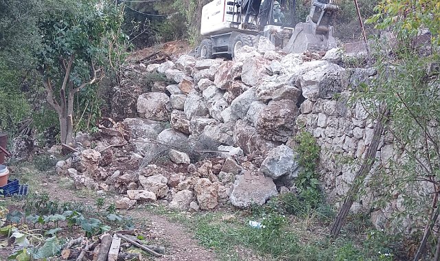 Kemer'de kışa hazırlık çalışmaları