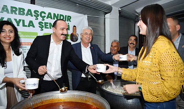 Konyaaltı'ndan Çandır Yaylası'nda şenlik