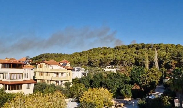 ANTALYA'da paramotor olduğu değerlendirilen hava aracı düştü