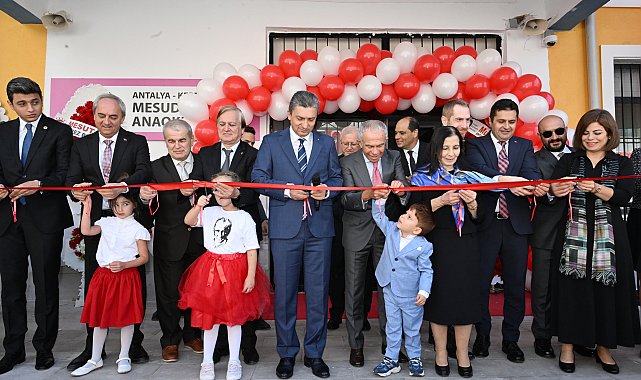 Antalya'da yeni bir eğitim yuvası hizmete açıldı