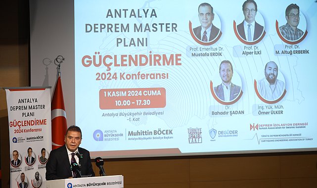 Başkan Böcek: 'Antalya'yı depreme dirençli kent haline getireceğiz'