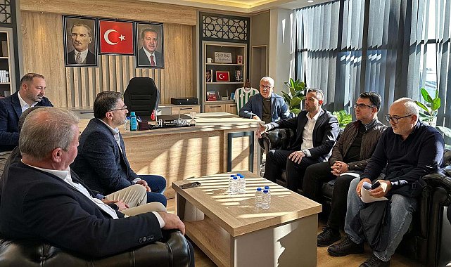 Başkan Kumbul'dan AK Parti İlçe Başkanı Söker'e ziyaret