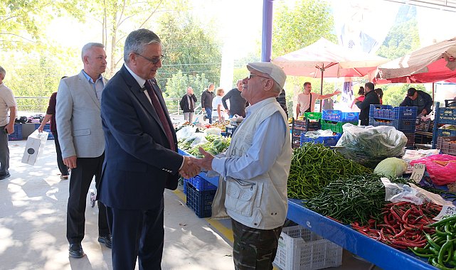 Göynük kapalı pazar yeri hizmete girdi