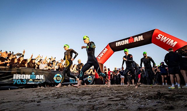 Ironman 70.3'te 80 ülkeden 2 bin sporcu mücadele etti