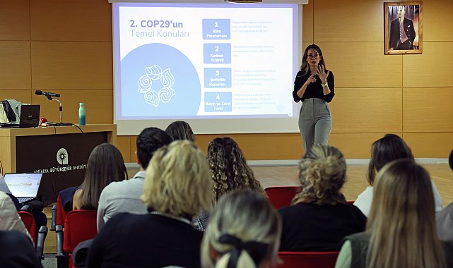 Antalya Büyükşehir Belediyesi COP31'e ev sahipliği yapmaya aday