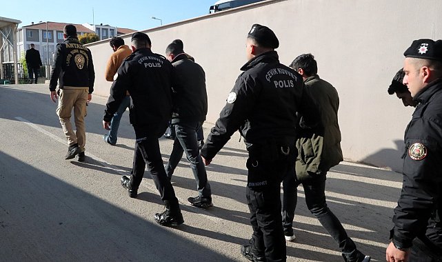 Antalya'da aranan 540 şüpheli yakalandı