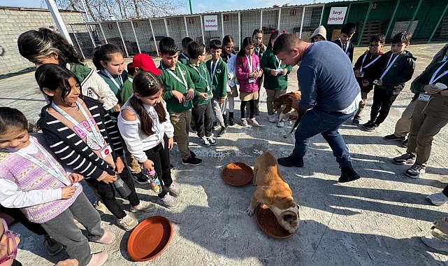 Öğrencilerden 'can' dostlara ziyaret