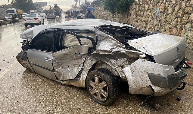 Serik'te kaza: 2 yaralı