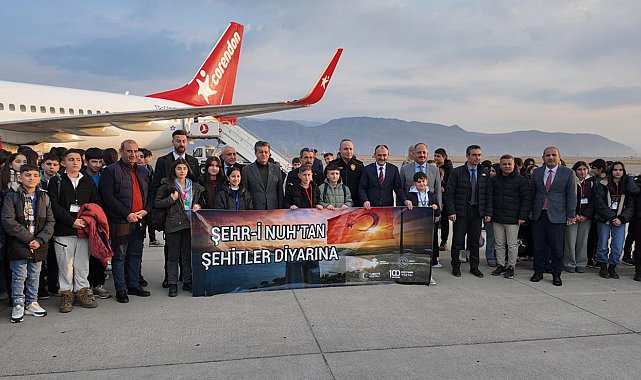Şırnaklı öğrencilerin Corendon ile Çanakkale'ye destansı yolculuğu