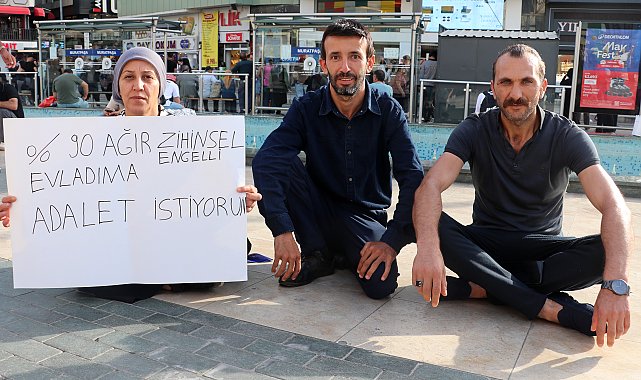 Engelli oğlu için Anneler Gününde adalet arayışı