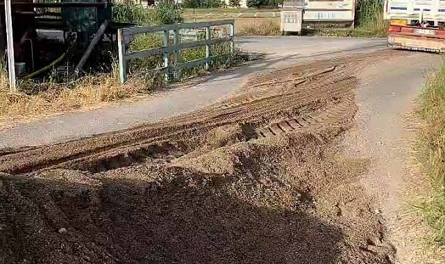 Sahilden kum çalıp kaçtılar