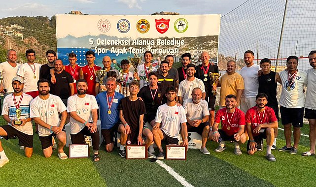 Ayak Tenisi Turnuvası sona erdi