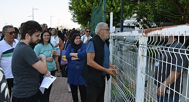 Babası ısrar etti, oğlu 'boşver zaten girmek istemiyordum' dedi
