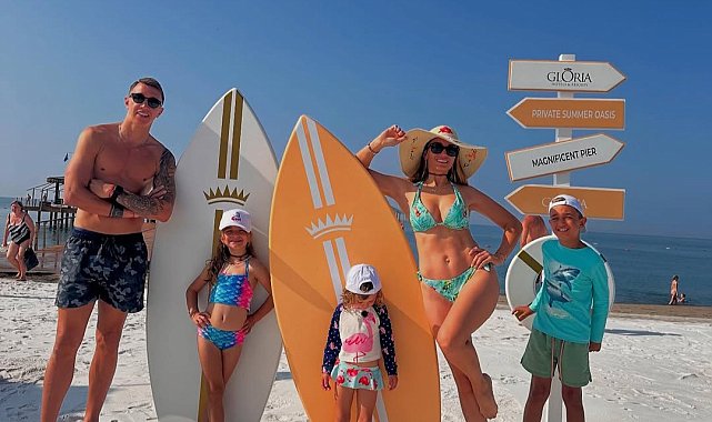 Futbolcuların tatil tercihi Belek