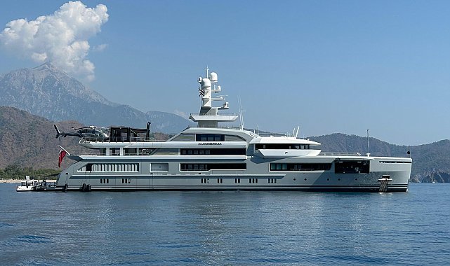 250 milyon dolarlık mega yat Kemer'de